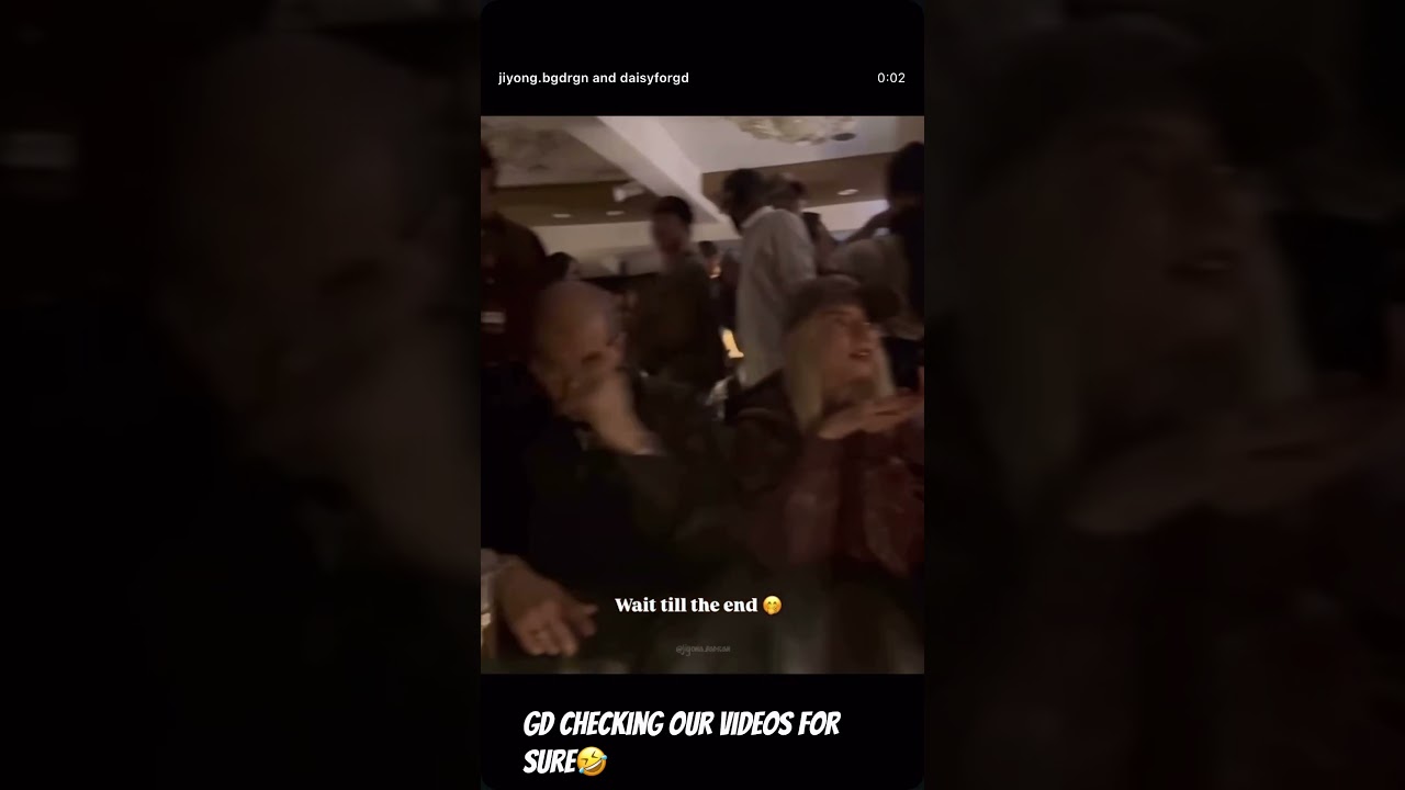 GD, as chronically online as his fans😅 