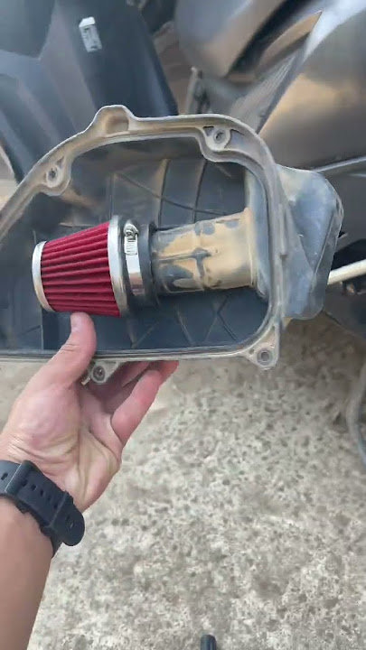 Honda dio bs6 Performance Air Filter install