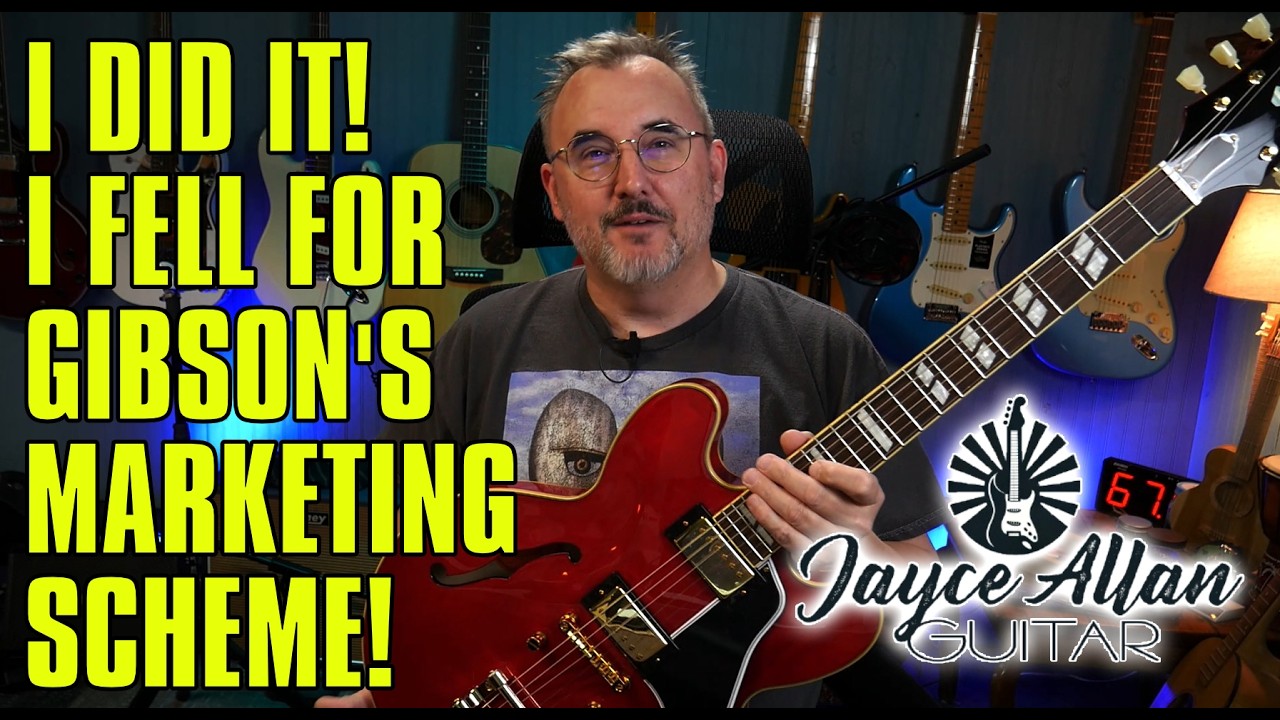 I Did It! I Fell For Gibson's Marketing Scheme!