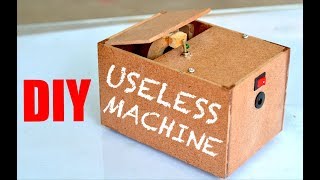 How to make The Most Useless Machine (The Electric Fidgeting Machine)