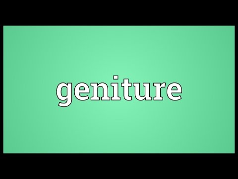 Header of geniture