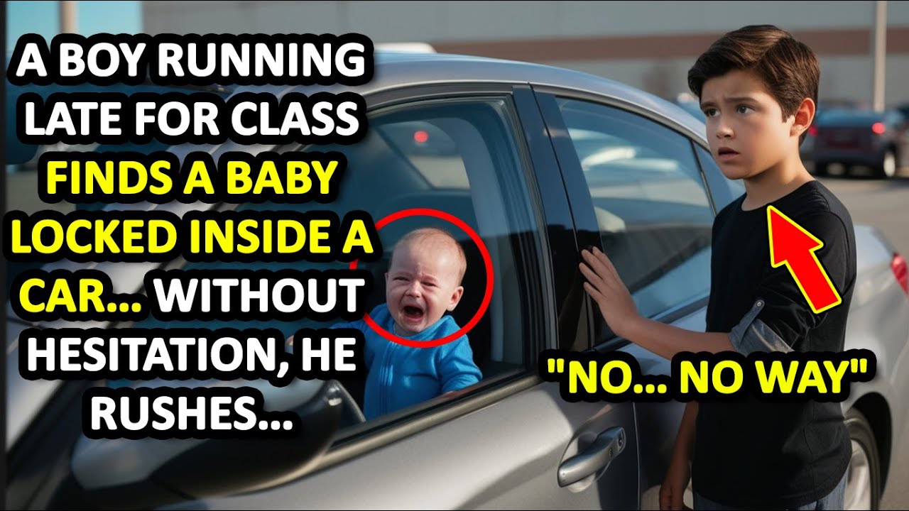 Teenager Saves Baby Left In Car - It Changes His Life - YouTube