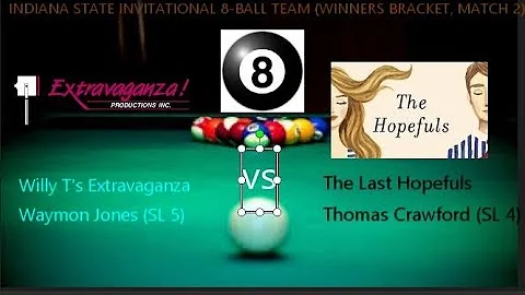 Indy State Invite 8Ball Team (Winners Bracket Matc...