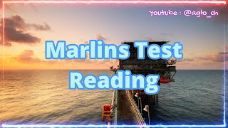 Marlins Test For Seafarer - Reading