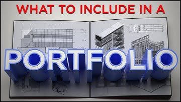 What to Include in an Architecture Portfolio