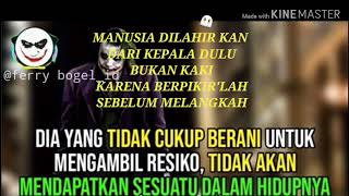 Story wa kata-kata bijak versi joker lay-lay