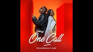 Otile Brown - One Call (Lyrics Video)