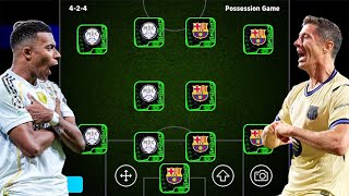 REAL MADRID X BARCELONA! 😱😱 BEST GREEN SQUAD!! EFOOTBALL 2026 MOBILE