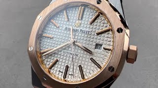 Audemars Piguet Royal Oak Steel Gold 41mm 15400SR.OO.1220SR.01 Audemars Piguet Watch Review