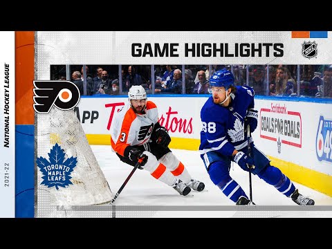 Flyers @ Maple Leafs 4/19 | NHL Highlights 2022