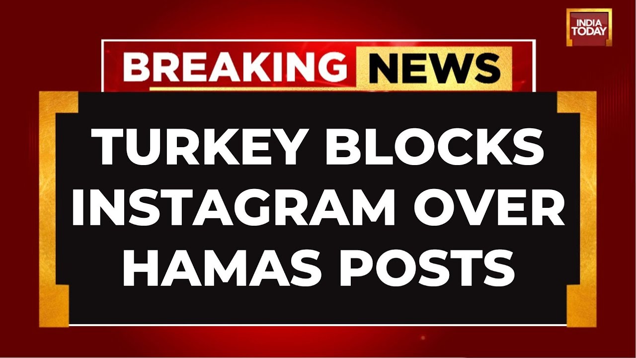 Instagram Ban in Turkey: 50 Million Users Affected Amid Hamas Post Removal | India Today