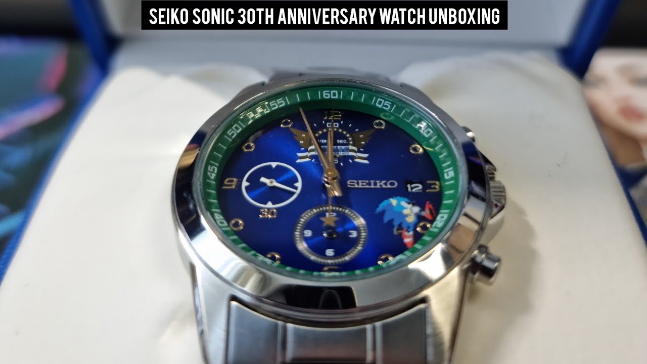 Seiko Sonic 30th anniversary watch Unboxing - YouTube
