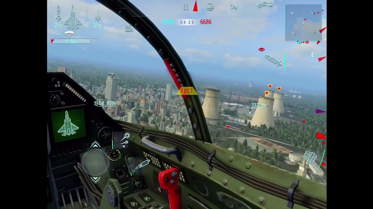 MOST REALISTIC GAME iOS ANDROID AIR FIGHTER PLANE GAMEPLAY ACE COMBAT