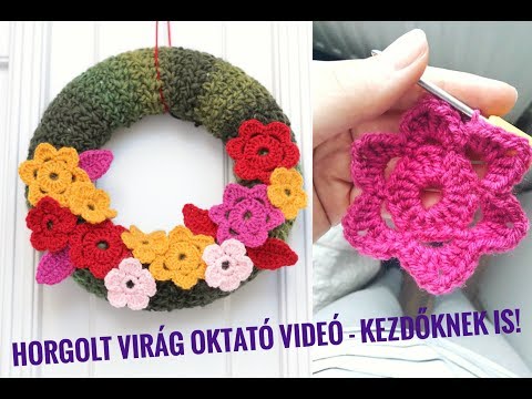 Videó: Hogyan Kell Horgolni A Különböző Virágokat