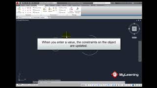 SSI Learning - AutoCAD: Applying Radius Dimensional Constraints |  | screenshot 4