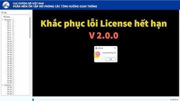 Khắc Phục Lỗi License hết hạn Mô Phỏng V 2.0.0