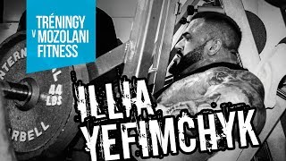 Illja Yefimchyk tréning v MOZOLANI FITNESS september 2019