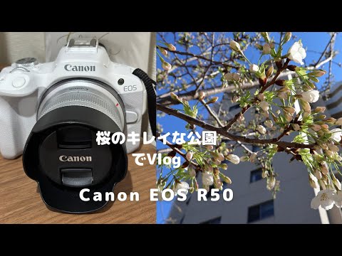 初心者にオススメのカメラ📸ミラーレス『Canon EOS R50』を使用して