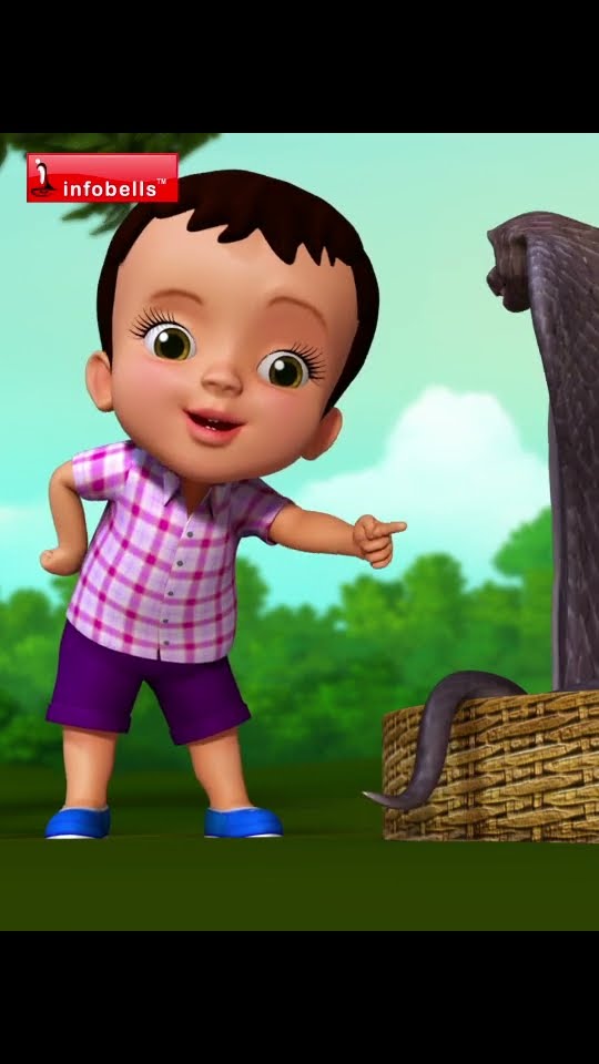 বাবুরাম সাপুড়ে - Baburam Sapure | Bengali Rhymes \u0026 Bangla cartoons | Infobells #bengalirhymes