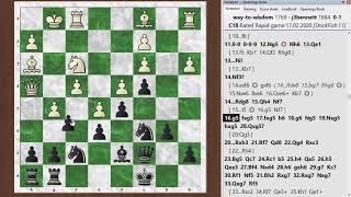 Blitz chess postmortem #962: French defense - Winawer variation