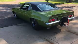 '69 Camaro with custom exhaust sporting Porter Mufflers.