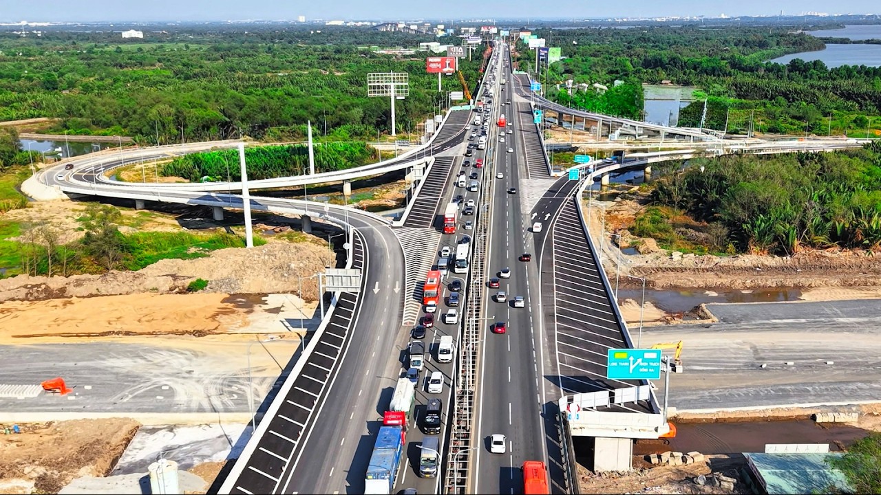 Tiến Độ Nút Giao Đường VĐ3 TPHCM & Cao Tốc TPHCM- Long Thành- Dầu Giây.