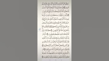 سورة البقرة صفحه في اليوم تسعد يومك بإذن الله تعالى #قران#الابذكرالله_تطمئن_القلوب #qurankarim