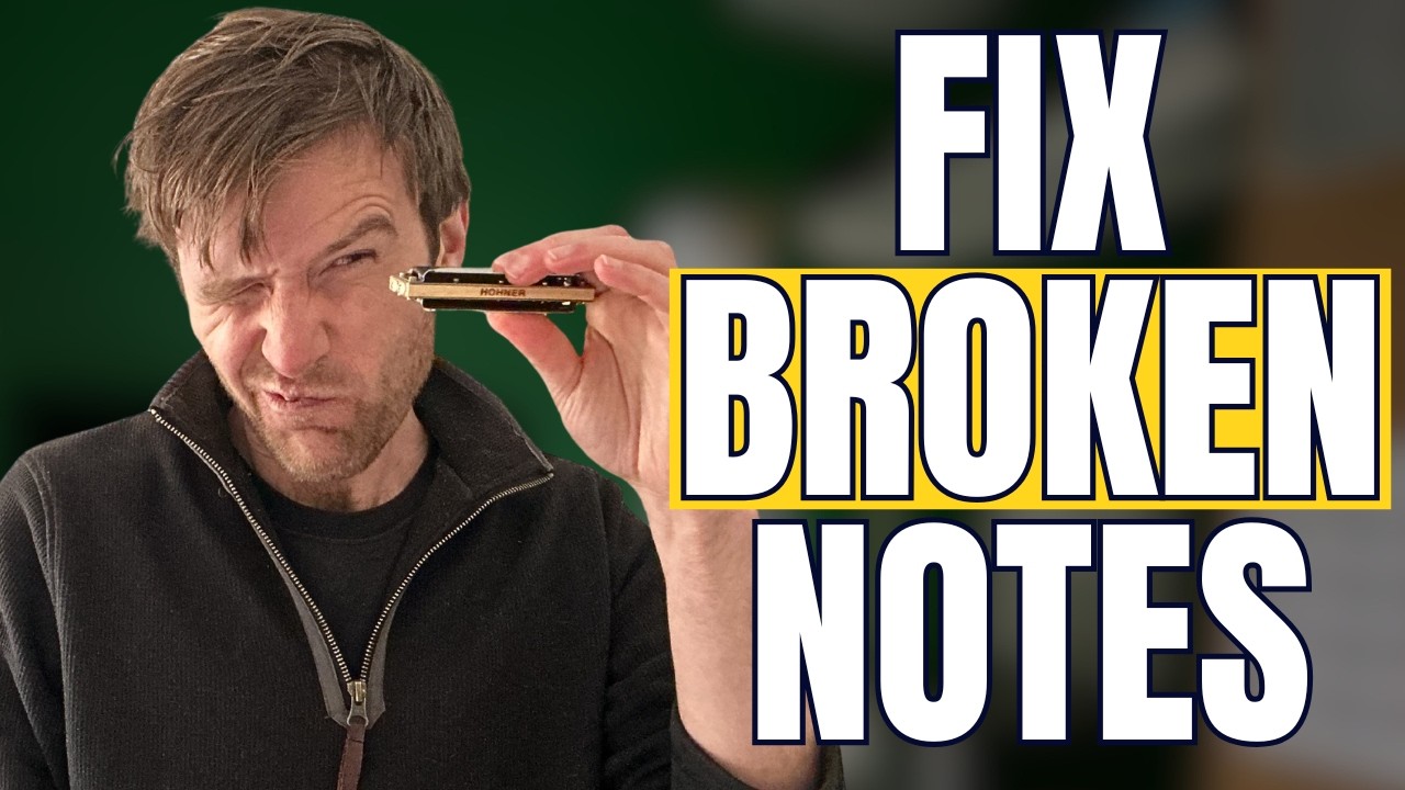 Ноты не работают на губной гармошке?