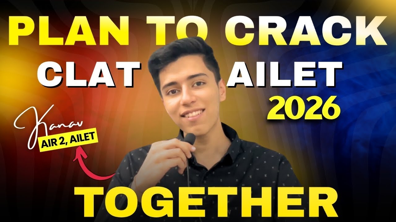 How to Prepare for CLAT and AILET Together? | KANAV- AIR 2, AILET - YouTube