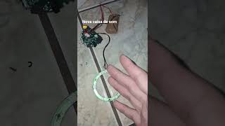 to fazendo uma nova caixa de som ☠️ #caixabluetooth