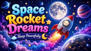 Vintage Spaceship's Cosmic Adventure | Vintage Rocket Exploring Colorful Space screenshot 1