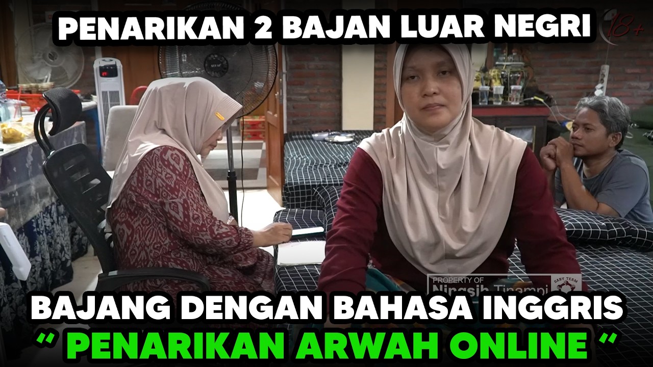 BU NINGSIH GAK MUDENG !! PENARIKAN BAJANG LUAR NEGRI DENGAN BAHASA INGRIS