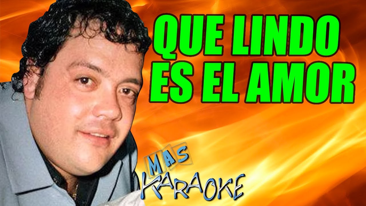 QUE LINDO ES EL AMOR Leo Mattioli / Karaoke Con Letra