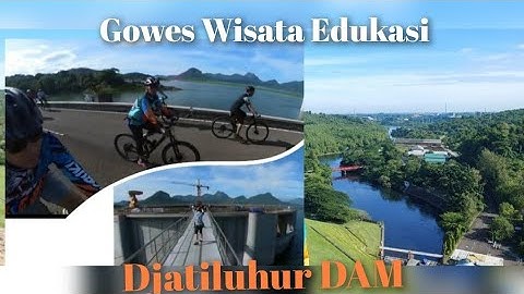 Djatiluhur Dam, gowes wisata edukasi, Purwakarta