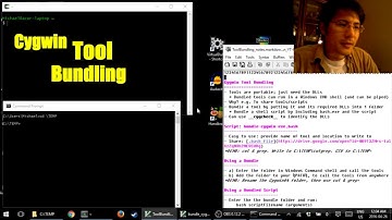 Cygwin Tool Bundling