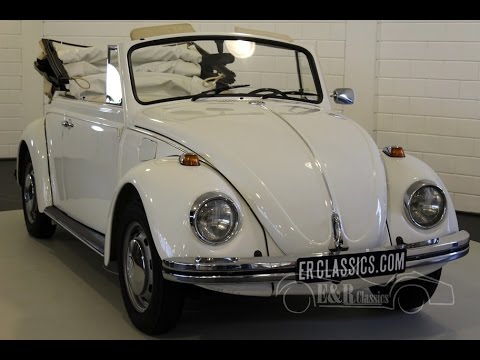 Volkswagen Beetle Cabriolet 1968 Rare 1500 Model Fully Restored Video Www Erclassics Com