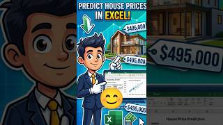 Prediksi harga di Excel #shorts