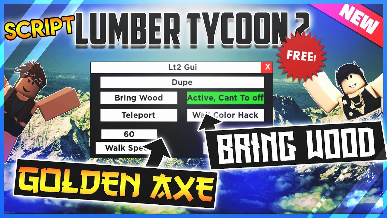 Unlimited Money Roblox Lumber Tycoon 2 Insta Axe Bring Wood Teleport And More Youtube - roblox lumber tycoon 2 unlimited moneyop