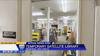 Chico's temporary satellite library opens today on Memorial Way