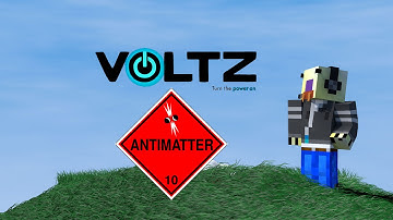 Minecraft Voltz Tutorial : Antimatter and Large Hadron Collider