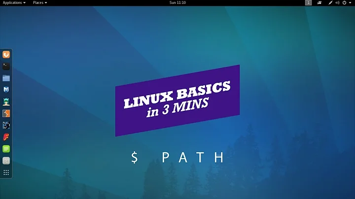 LINUX BASICS IN 3 MINS : $PATH ENVIRONMENT VARIABLE