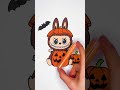 🎃 Cute Halloween Toy 😻✨ DIY Easy Glitter Art #coloring #toy #halloween #trending