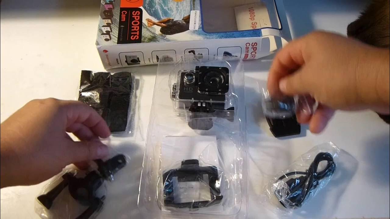 Action Camera Be Unique Black Unboxing YouTube