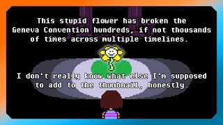A Video Detailing War Crimes in Undertale (that really shouldn't have been made)