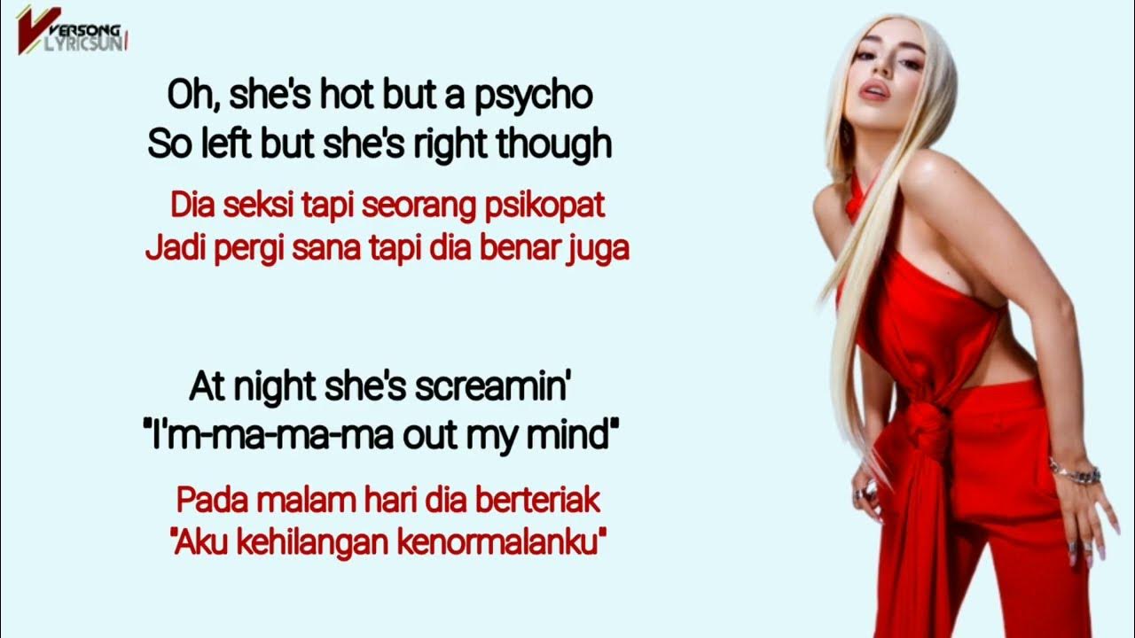 Sweet but Psycho | Ava Max | Lirik lagu dan terjemahan Sweet but Psycho | Ava Max | Lirik lagu dan terjemahan
