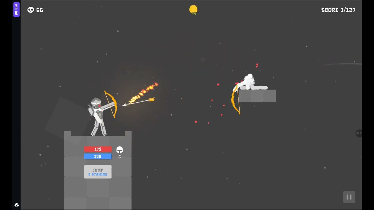 Playing ragdoll archers ⚠ WARNING VIDEO WILL CONTAIN BLOOD IN SOME PART ⚠ 