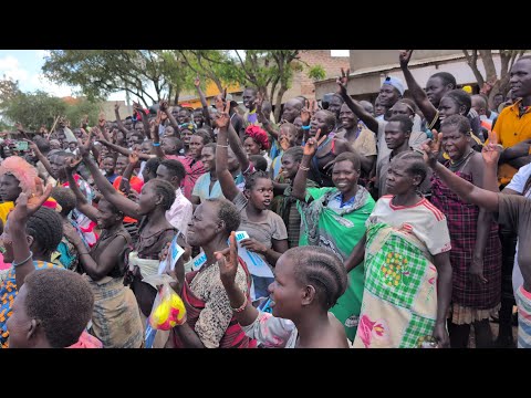 Nandala Mafabi Campaigns In Kotido District
