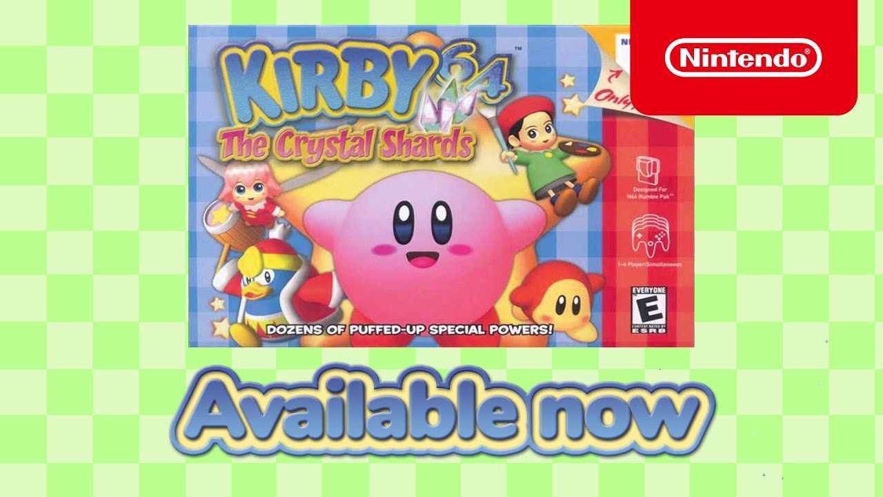 Kirby 64: The Crystal Shards is available now on Nintendo Switch! - YouTube