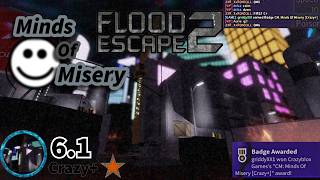 Roblox FE2: Flood Escape 2 | Minds Of Misery [Community Map] (Bottom Crazy+)