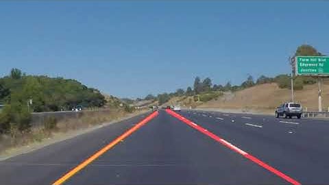 T1P1: Lane detection Challenge video with output